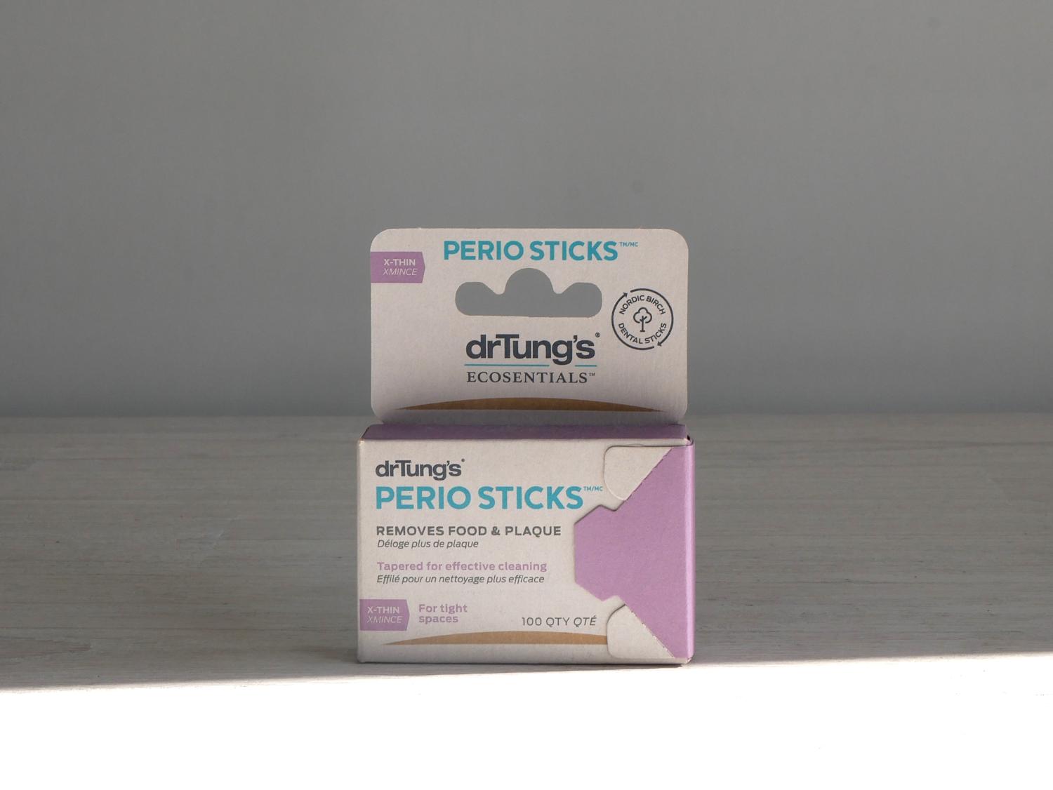 Natural Interdental Toothpicks (Perio Sticks X-Thin)