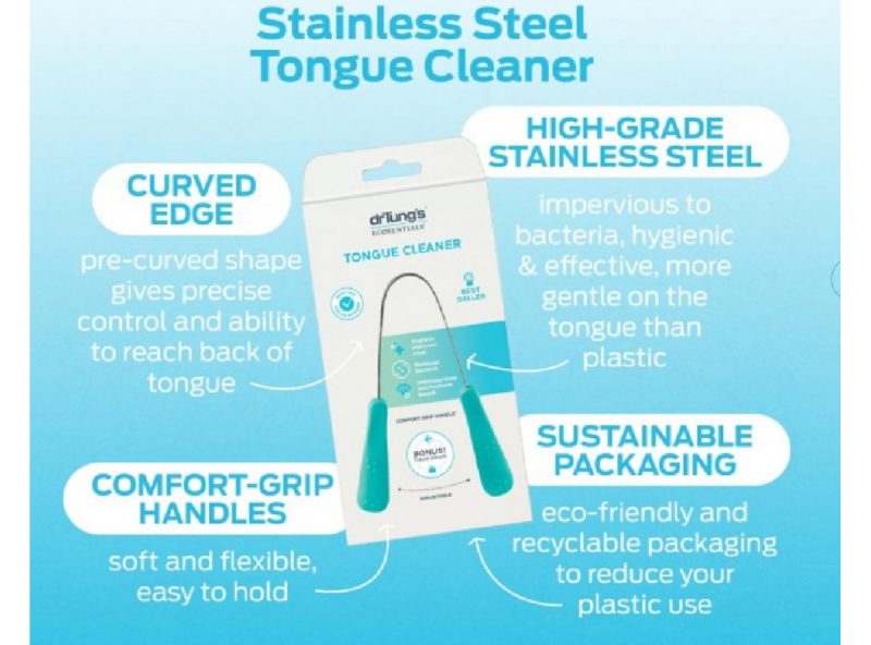 Stainless Steel Tongue Cleaner Stainless Steel Tongue Cleaner