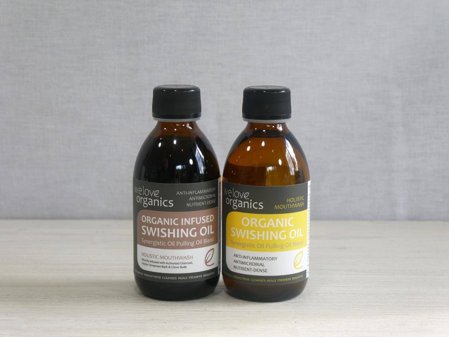 ORGANIC SWISHING OIL (OIL PULLING OIL)
