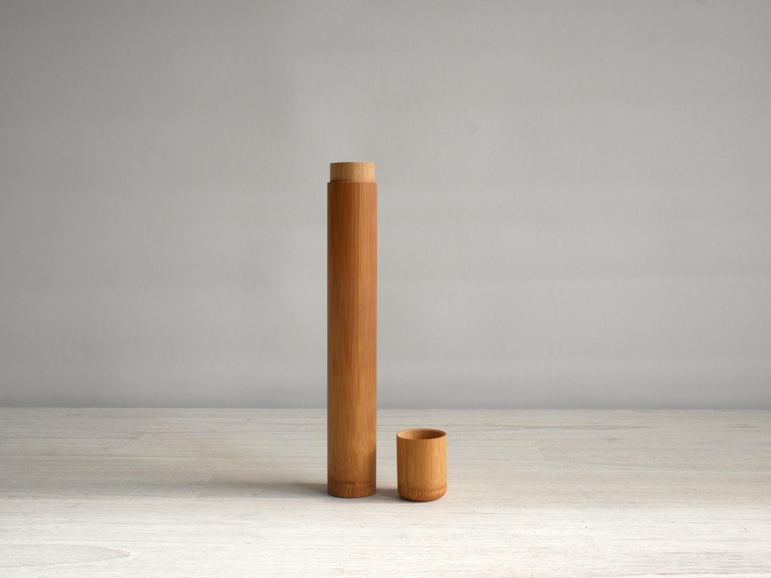 Bamboo Toothbrush Travel Case