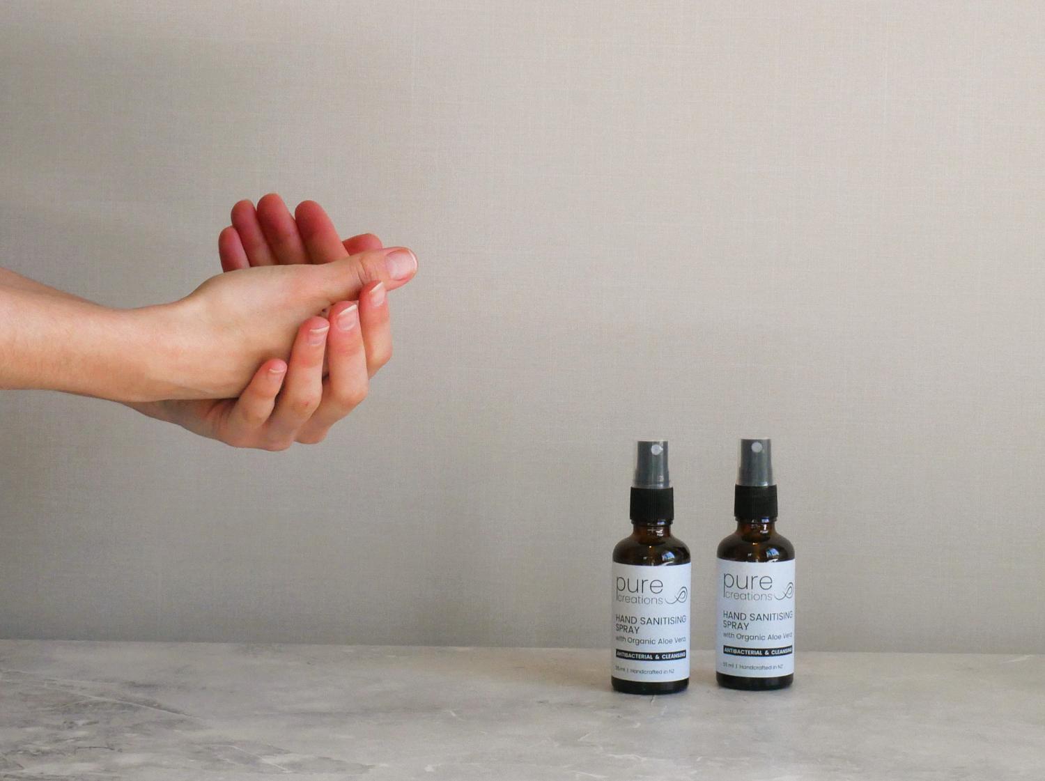 Hand Sanitising Spray 3 Hand Sanitising Spray 3